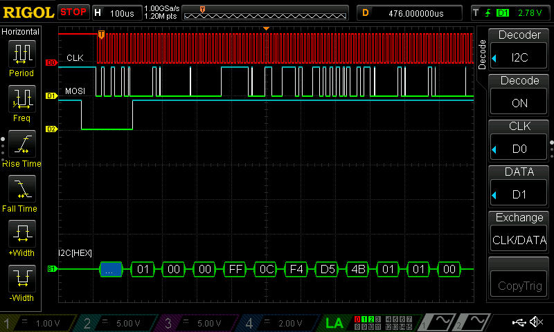 LA showing ID Detected